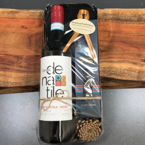 Julekurv - Juletilbud - Fad med vin og hygge