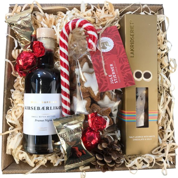 Julekurv - Kirseb�rlik�r og hygge