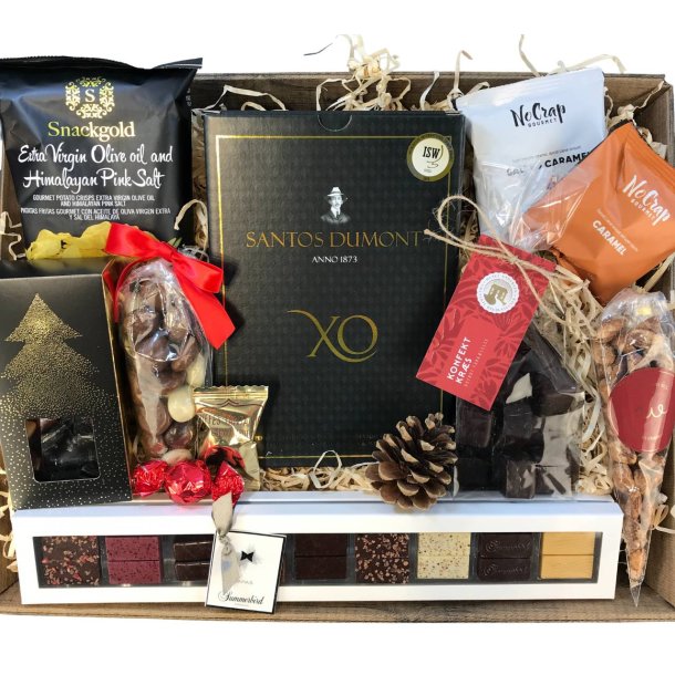 Julekurv - Rom og l�kkerier