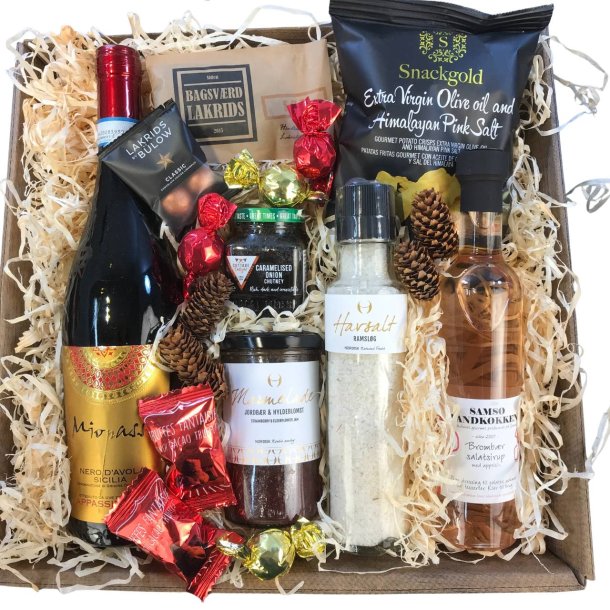 Julekurv - Vin og specialiteter
