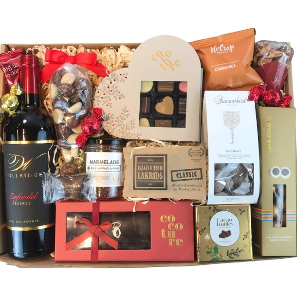 Julekurv - Gavekasse Gldelig Jul