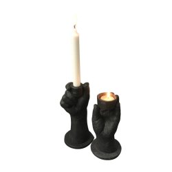 Keramik fyrfadsstager - Moderne stager s�t/2 stk. 
