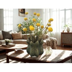 Keramikvase - Moderne vase - Gr grn