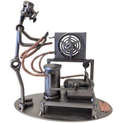 Metalfigur - Kletekniker - Klemontr