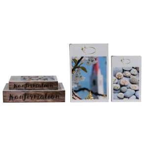Konfirmation � Opbevarings�sker Konfirmation � S�t med 2 stk.
