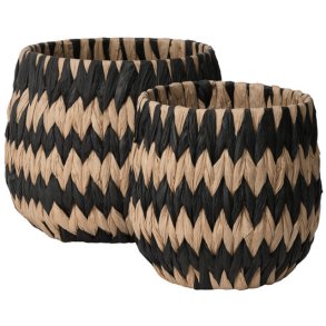 Kurvest - Kurve natur og sort st 2 stk. 