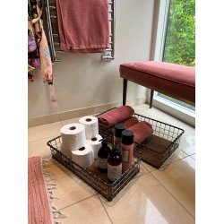 Kurvest - Metalkurve med trbund - St/2 stk.