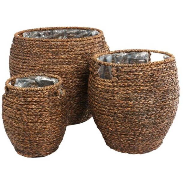 Kurvest 3 stk. | Flotte fletkurve til bolig og sommerhus