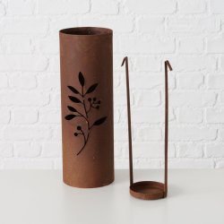 Lanterne st - Lanterner i cortenstl - St m/2 stk. 