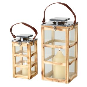 Lanterne st - 2 stk. - Tr lanterner