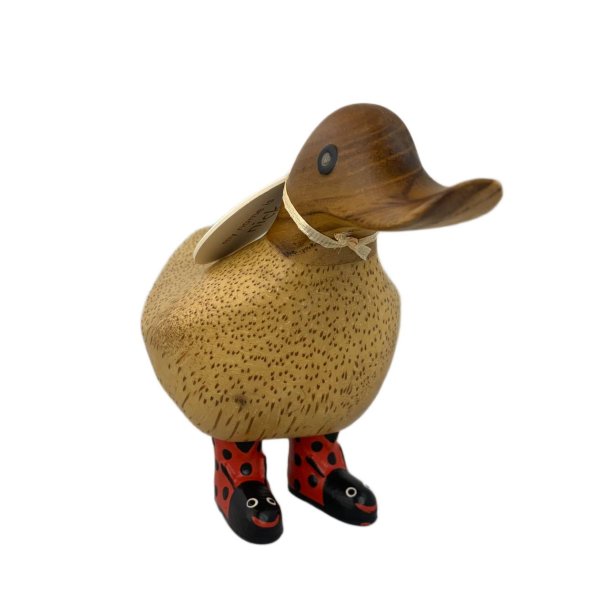 Dcuk tr�and 15 cm - Med Marieh�ne Gummist�vler - Kigger Ligeud