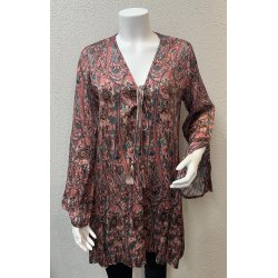 Linda Tunika - Flower - Pink