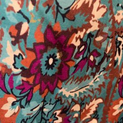 Linda Tunika - Flower - Turkis