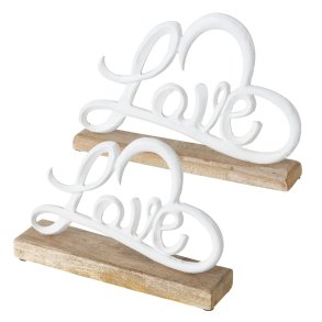 Love skilte - st med 2 stk. 