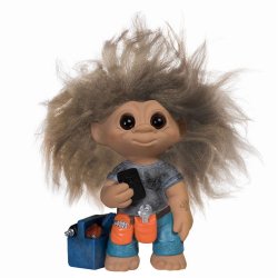 Gjl trold - Lykketrold 9 cm - Handyman