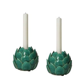 Lysestager � Artiskok lysestager s�t 2 stk.