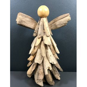 Engel i drivtmmer - 32 cm.