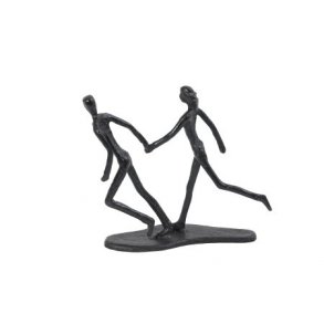 Figur - Metal par hnd i hnd