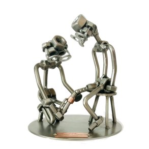 Metalfigur - Bandagist - Ortopdist - Mand        
