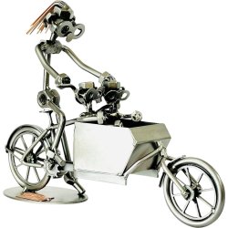 Metalfigur - Dagplejer - Ladcykel