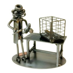 Metalfigur - Dyrepasser - Forsgsdyr dyrepasser