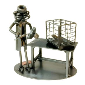 Metalfigur - Dyrepasser - Forsgsdyr dyrepasser