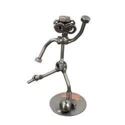 Metalfigur - Fodboldspiller