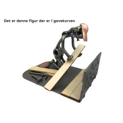 Gavekurv med metalfigur - Gulvl�gger - Vin og hygge