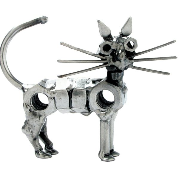 Metallfigur - Katt