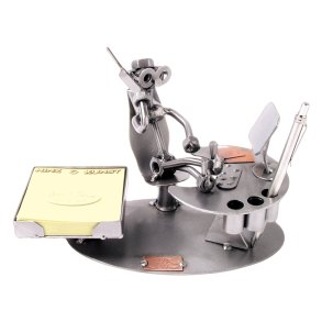 Metalfigur - Kontorassistent - Socialrdgiver - Mand