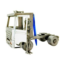 Metalfigur - Kvindelig Lastbilchauffr 