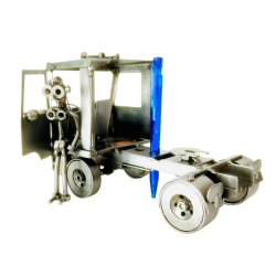 Metalfigur - Kvindelig Lastbilchauffr 