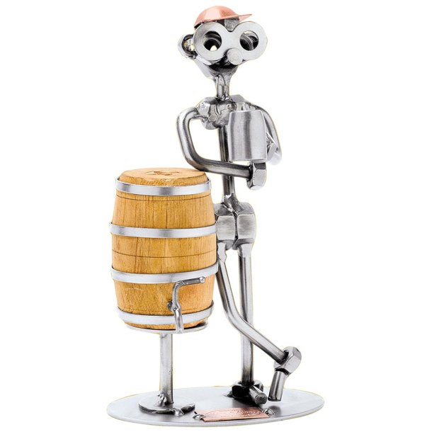 Metalfigur - Mand ved tnde