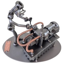 Metalfigur - Maskinmester - Entreprenrmaskinmekaniker