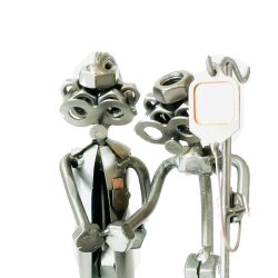 Metalfigur - Portr - Kvindelig portr