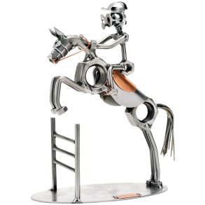 Metallfigur - Ryttare.