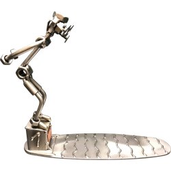 Metalfigur - Svmmer - Mand