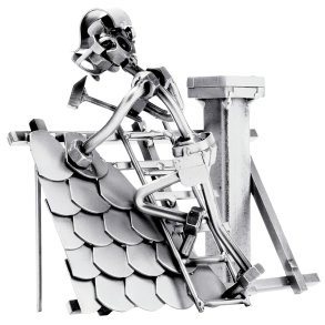 Metalfigur - Tagdkker - Tmrer 