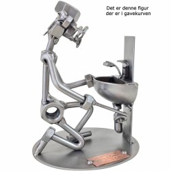 Gavekurv med metalfigur - VVS Montr - l og hygge