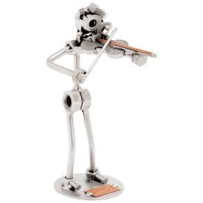 Metallfigur - Violinist