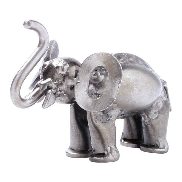 Metalfigur - Elefant (lille)