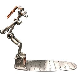 Metalfigur - Svmmer - Kvinde