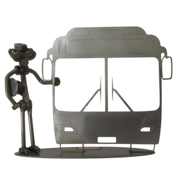 Metalfigur � Buschauff�r | Perfekt gave til chauff�ren