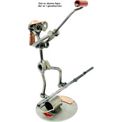 Gavekurv med metalfigur - Kvindelig Maler - Bygningsmaler - l og hygge