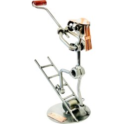 Metalfigur - Maler - Bygningsmaler - Kvinde