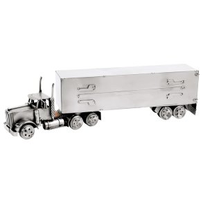 Metalfigur - Chauffr - Lastbil