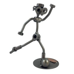 Metalfigur - Fodboldspiller