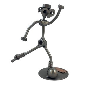 Metalfigur - Fodboldspiller
