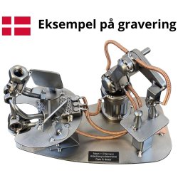Gavekurv med metalfigur - Automatik og Proces Ingeni�r - Plastmager - �l og hygge