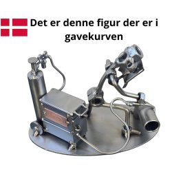 Gavekurv med metalfigur - Smed - L�kkerier